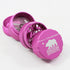 Cali Crusher - Homegrown 2.35" Standard 4-piece grinder Pink